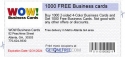 1000 FREE Business cards