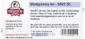 Montgomery Inn - SAVE $5